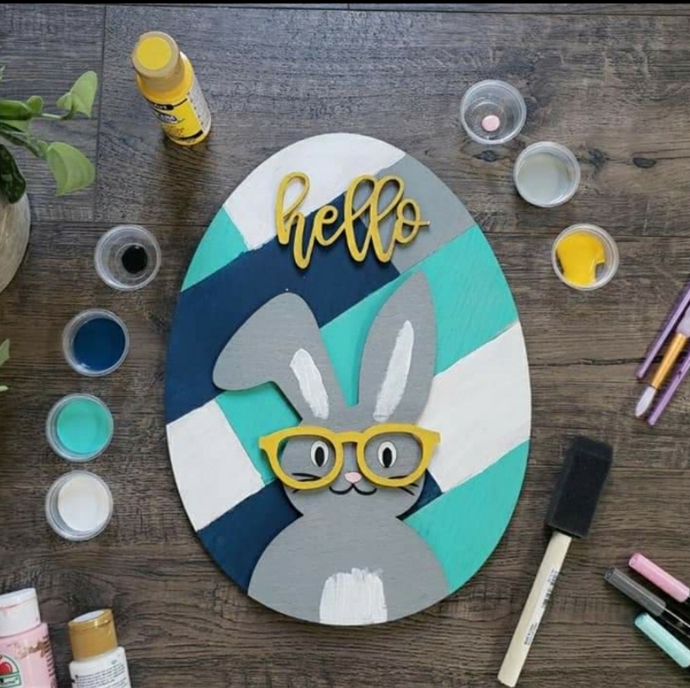 Easter Bunny Egg Painting Kit